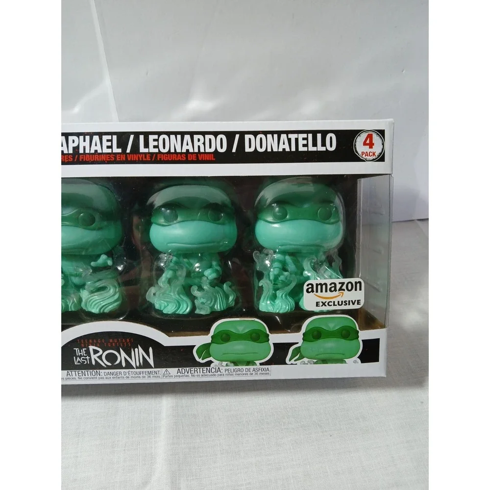 Funko Pop! Comics Teenage Mutant Ninja Turtles The Last Ronin 4-pack GITD Amazon
